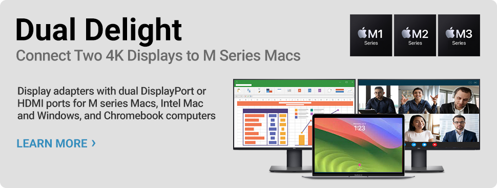 Dual Delight - Dual Monitor Support for M Series Macs