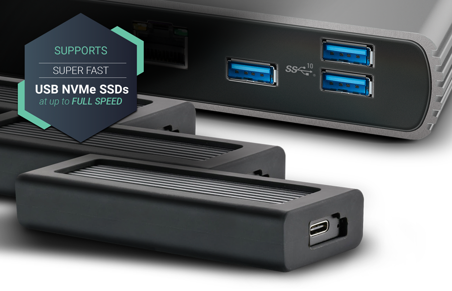 Echo 11 Thunderbolt 4 Dock USB 3.2 Gen 2 (10Gbps) Ports