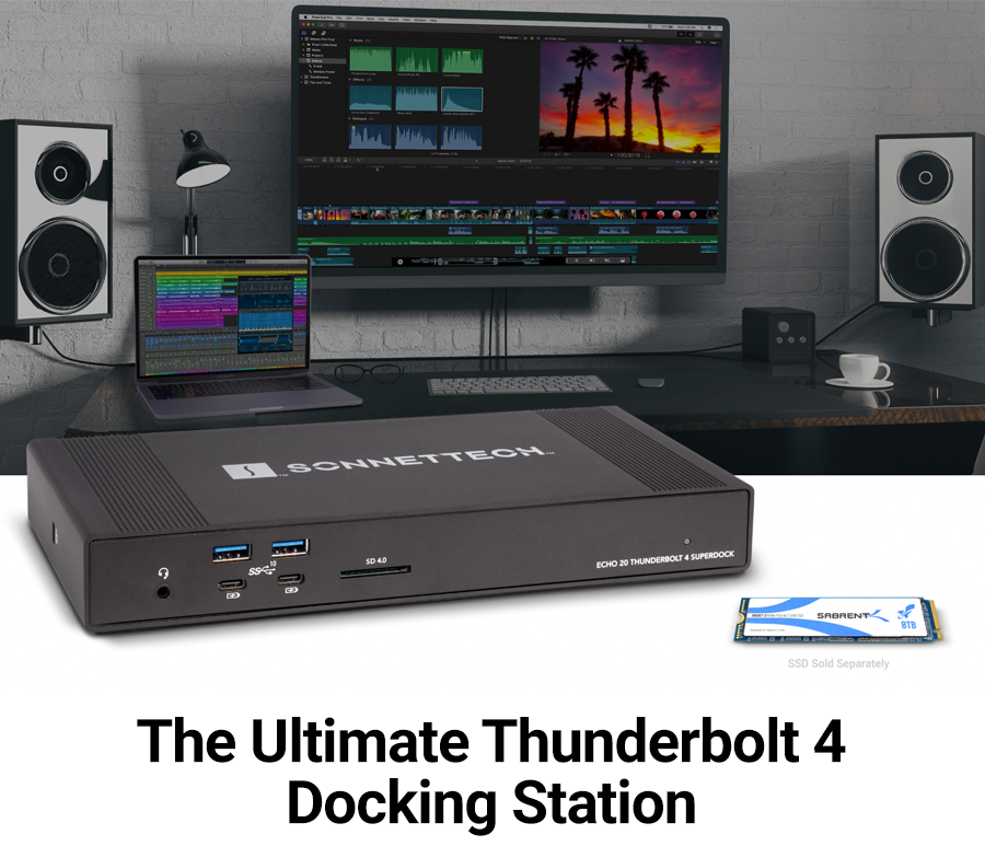 Echo 20 Thunderbolt 4 SuperDock – SONNETTECH