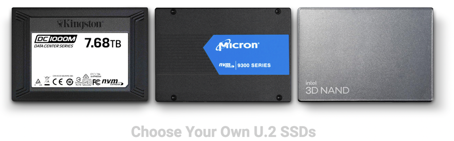 U.2 NVMe SSDs