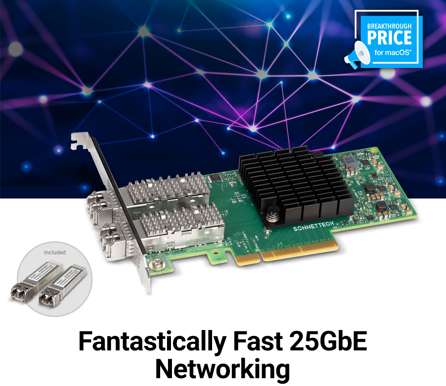 Fantastically Fast 25GbE Networking Hero