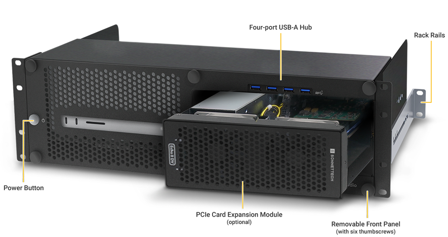 xMac Studio/Echo II DV Front Panel