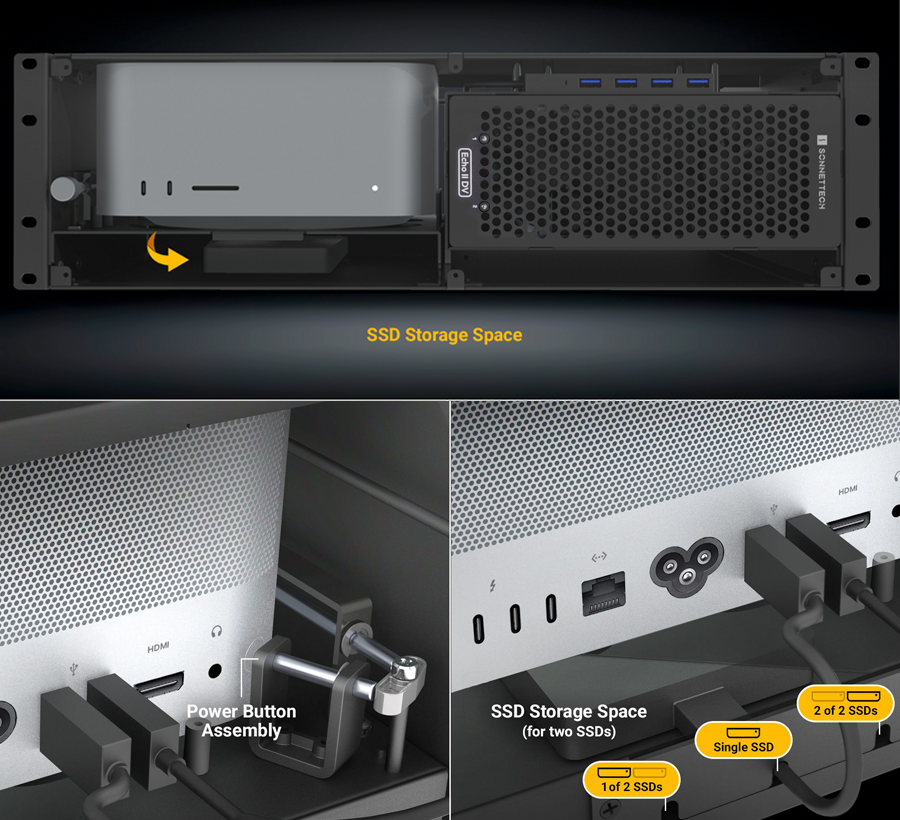 xMac Studio/Echo II DV SSD Storage