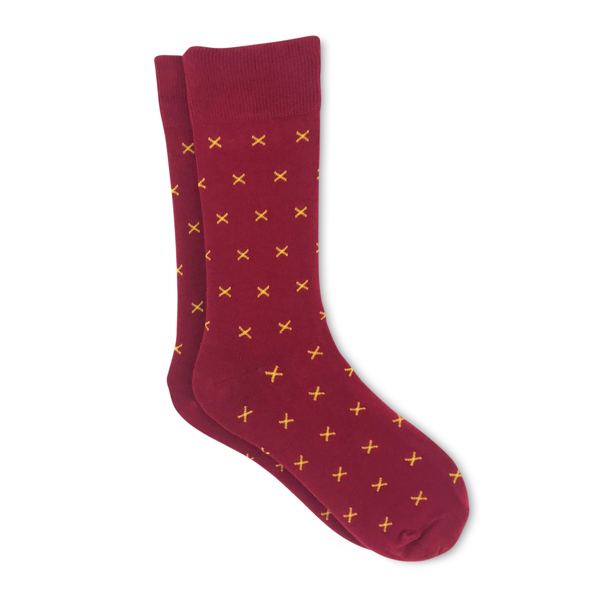 mens maroon dress socks