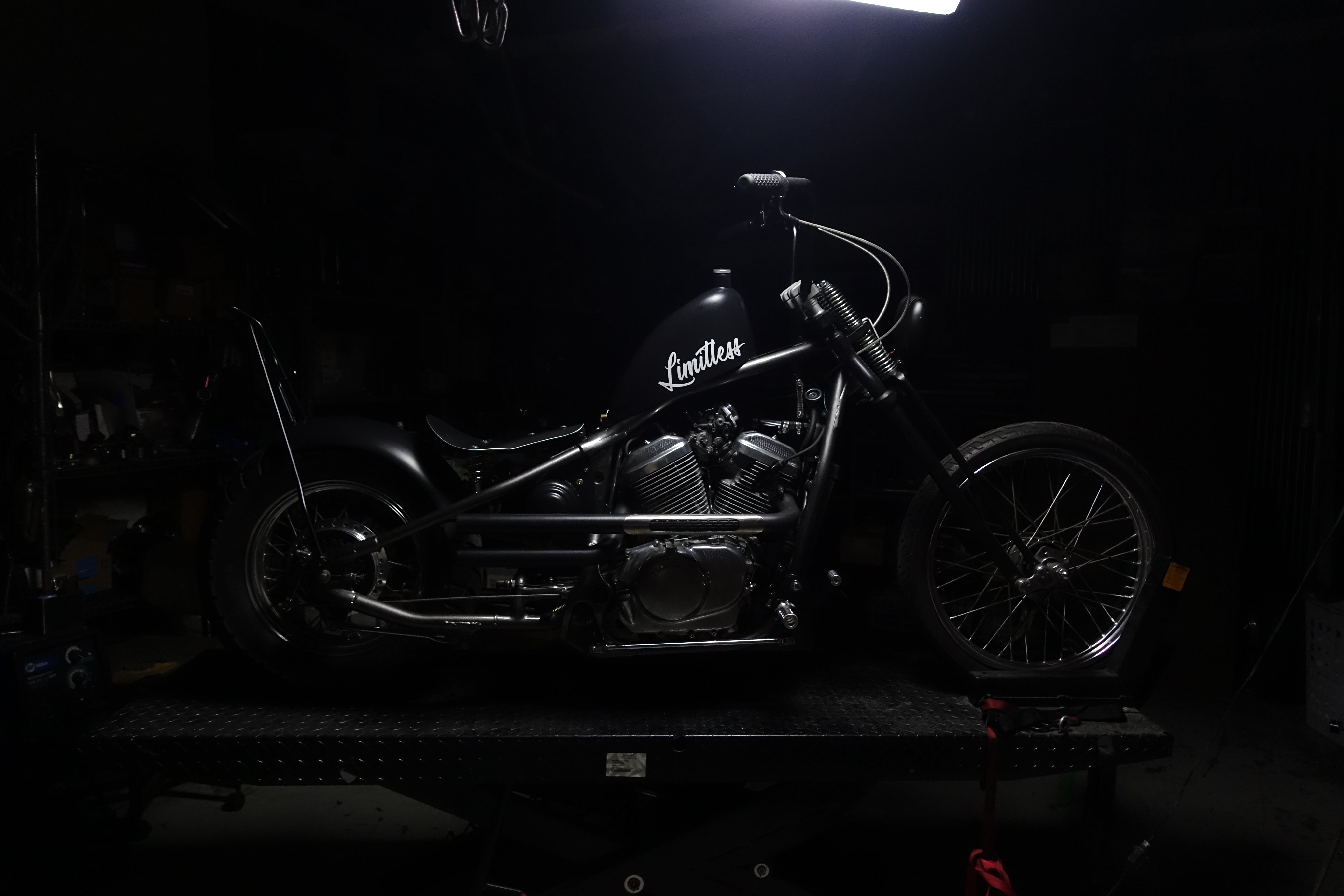 Amazing Honda Shadow Build Full Video Tj Brutal Customs