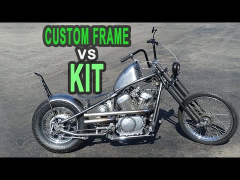 Hardtailing My Honda Shadow Custom Frame Or Kit Tj Brutal Customs