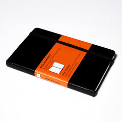 Moleskine XL Ruled Soft Square Notebook Black