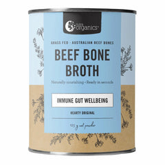 Nutra Organics Beef Bone Broth Powder: Hearty Original 125g - Nourishing Apothecary