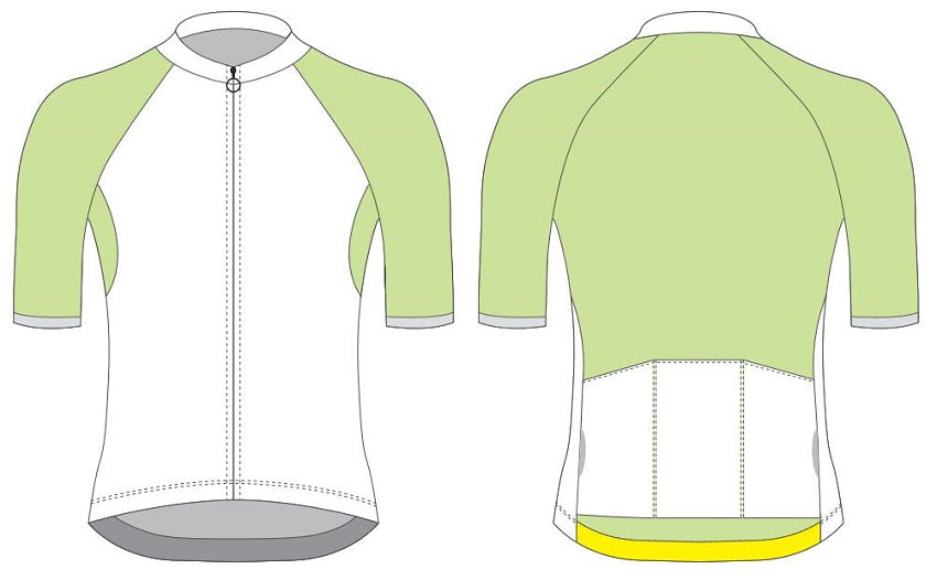 cycling jersey template