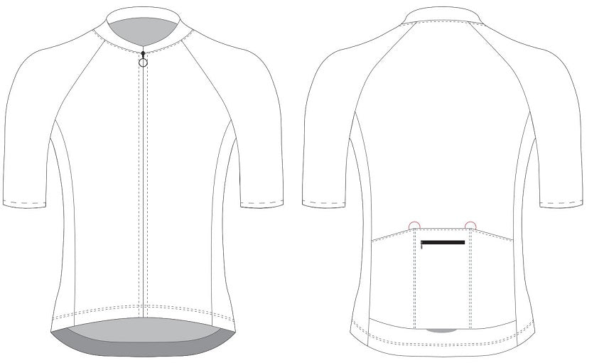 bicycle jersey template