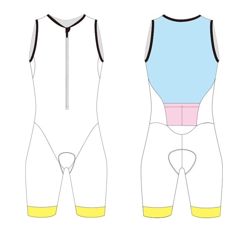 custom triathlon suit blank template