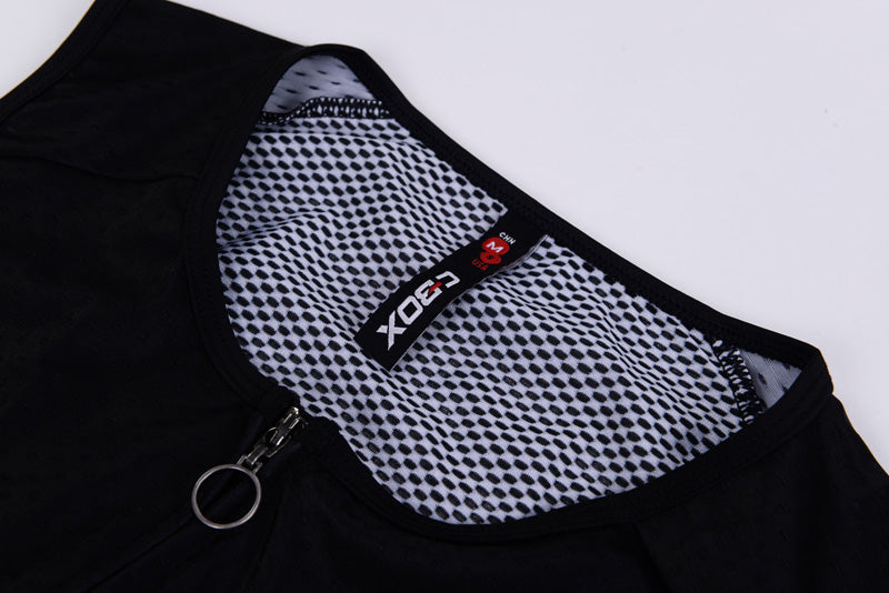 3/4 length front-zipper