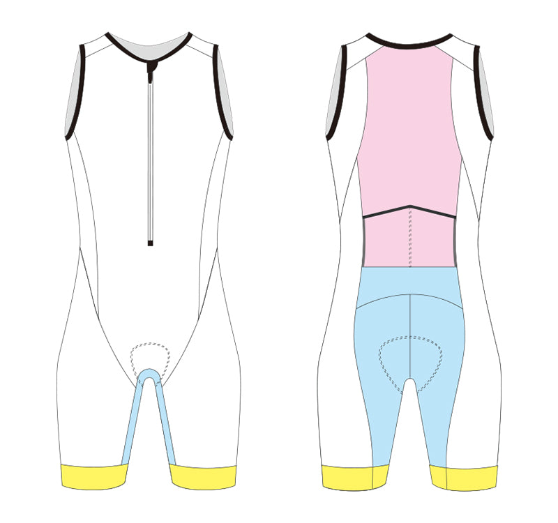 custom triathlon suit blank template