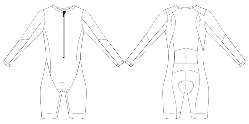custom triathlon suit blank template