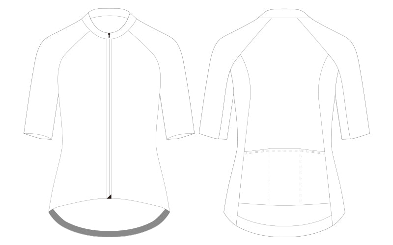 cycling jersey template