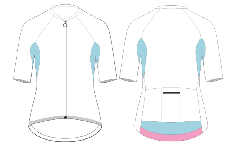 cycling jersey template