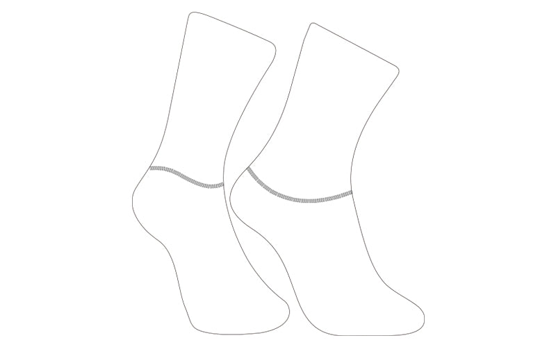 custom cycling socks template