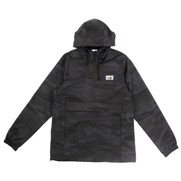 Humboldt Nylon Anorak Windbreaker Jacket Graphite – Humboldt 