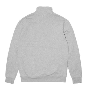 gray quarter zip sweater