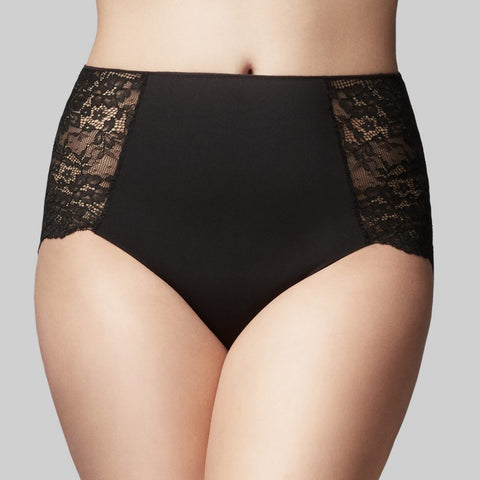 The Knicker Precision And Lace Full Brief - Rosebud – Capri Body