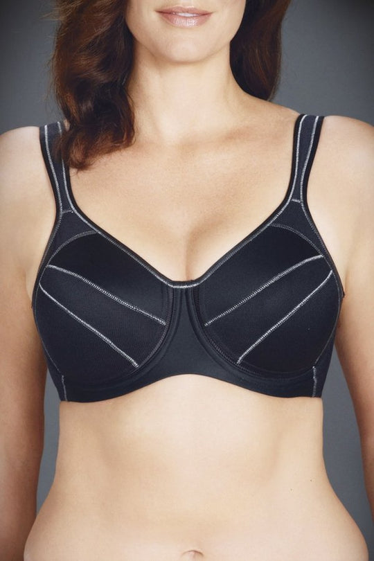 Electrify Underwire Sports Bra - Black – Capri Body