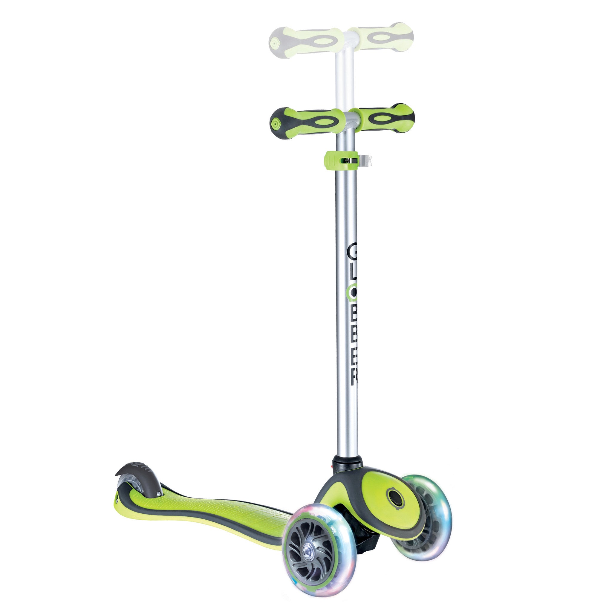 Globber Evo 3 Wheel 5-in-1 Convertible Scooter w/ LED Light Up Wheels ...