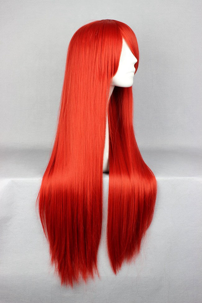 anime red wig