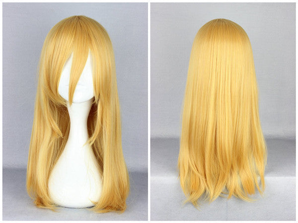 yellow blonde wig