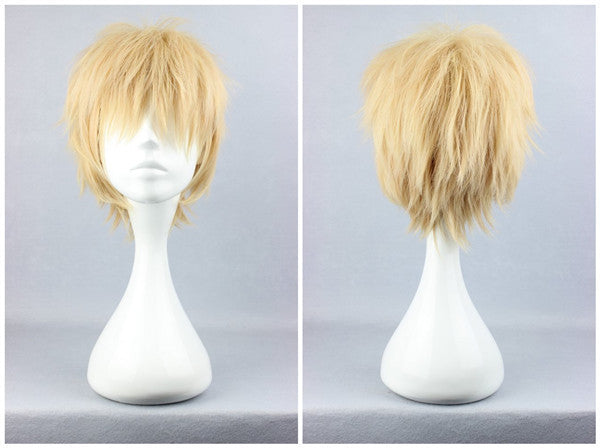 blonde boy wig