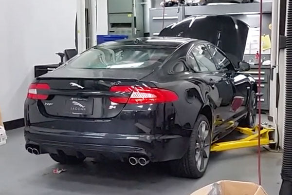 jaguar xfr exhaust