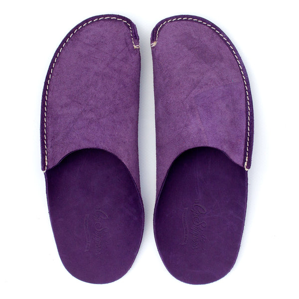 Violet Leather Slipper for men and 