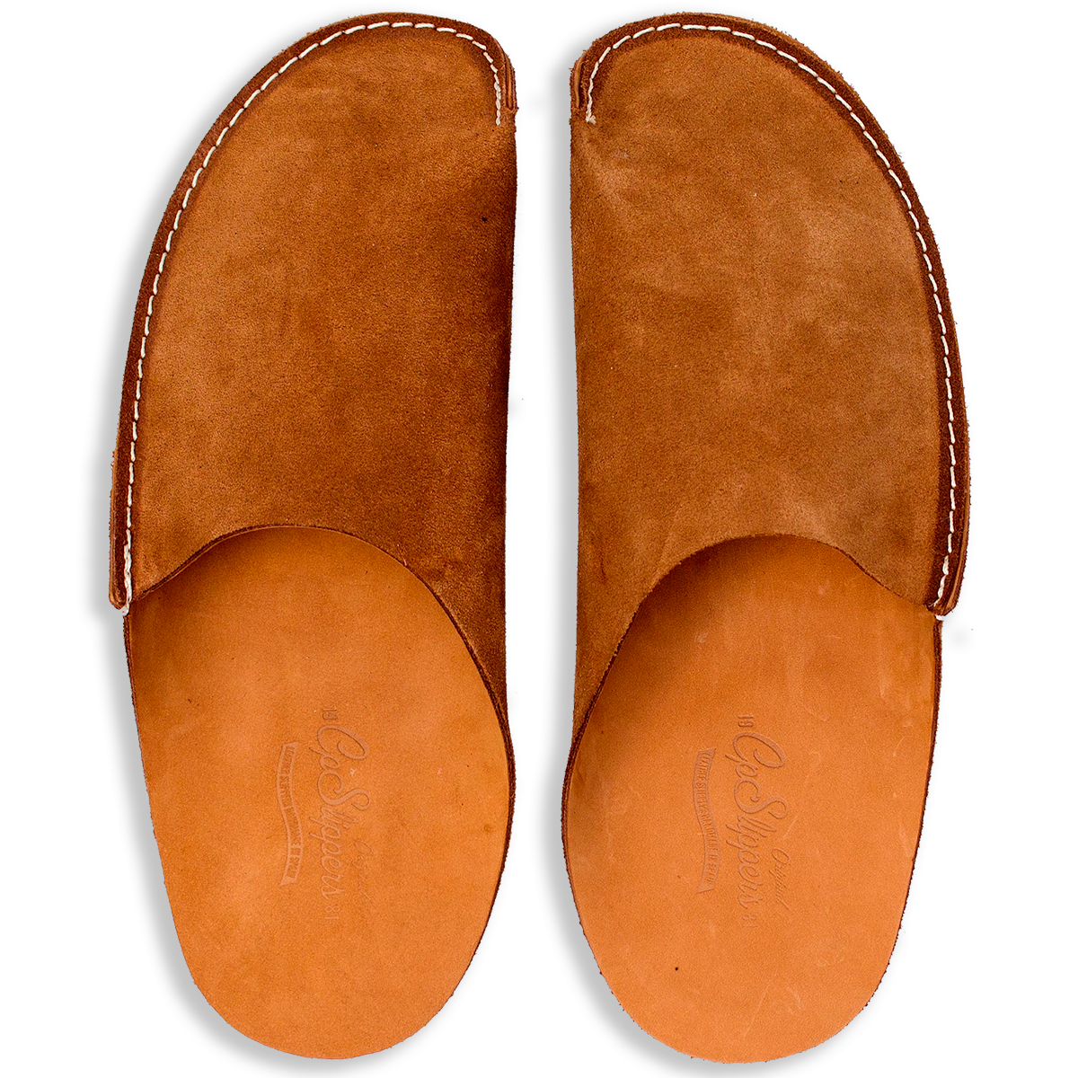 Minimalist CP Slippers Tan Leather