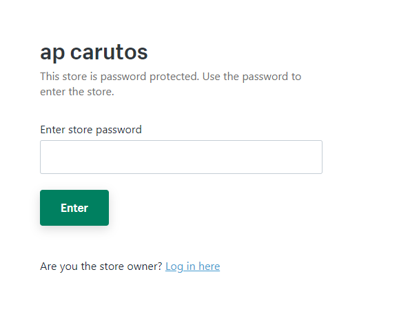 Carutos Shopify Theme