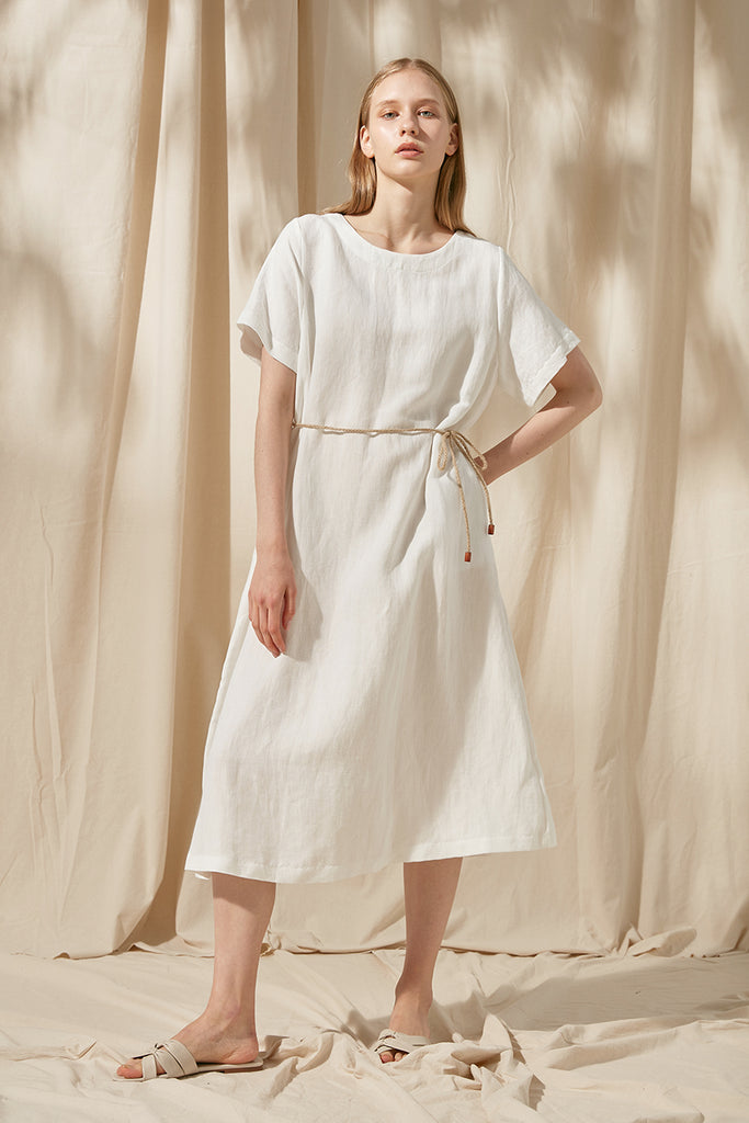 cotton linen blend dresses