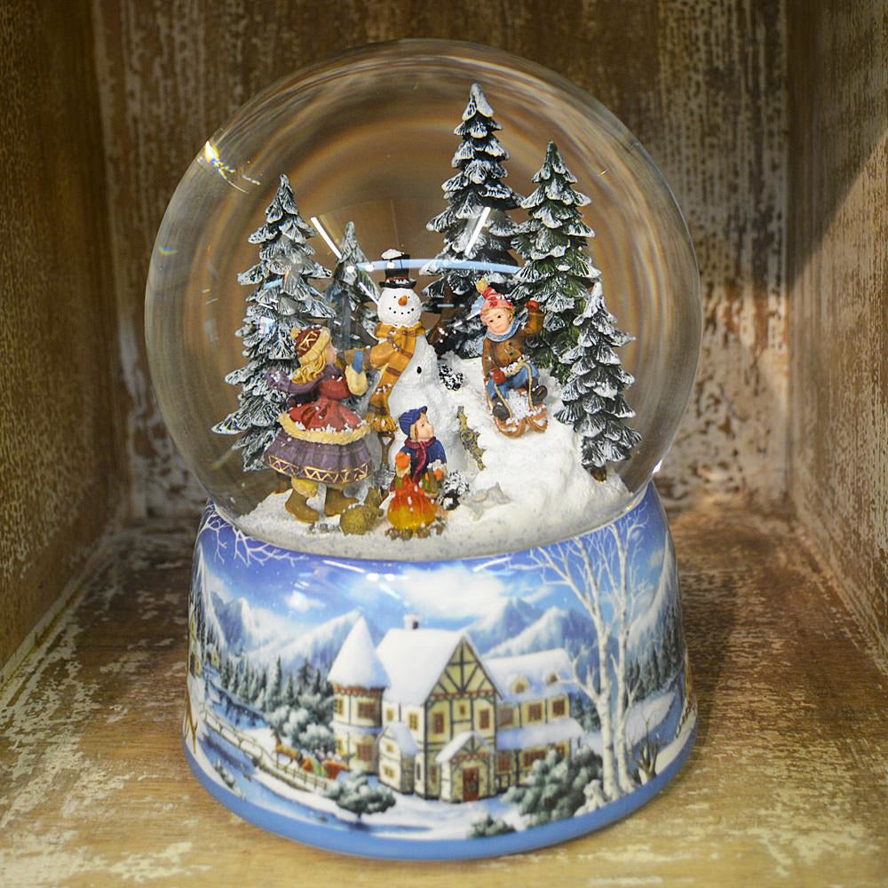 large xmas snow globes