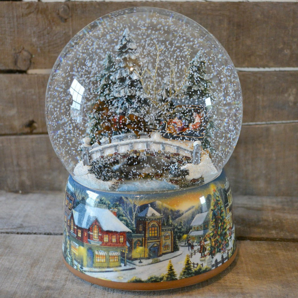 xmas snow globes uk