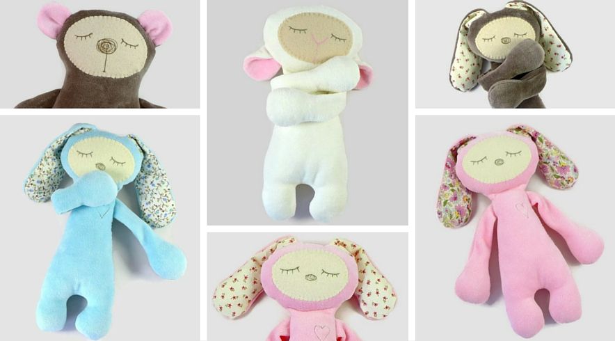 MiaPuPe stuffed animals for babies