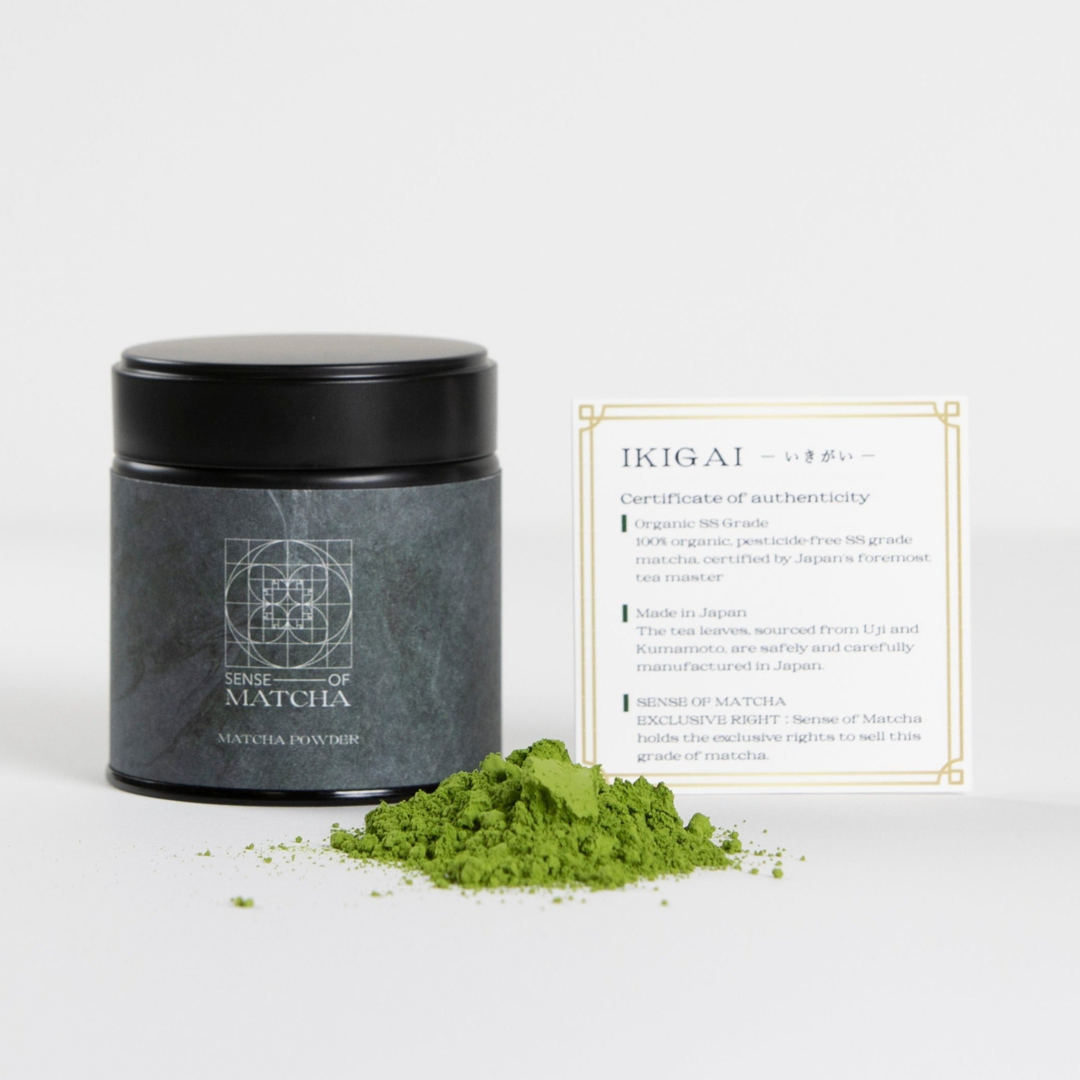 -いきがい- IKIGAI Organic Matcha SS Grade 40g- - SENSEOFMATCHA product image