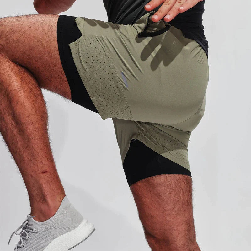 Short LIFT Masculino com Legging Esportivo Ref209