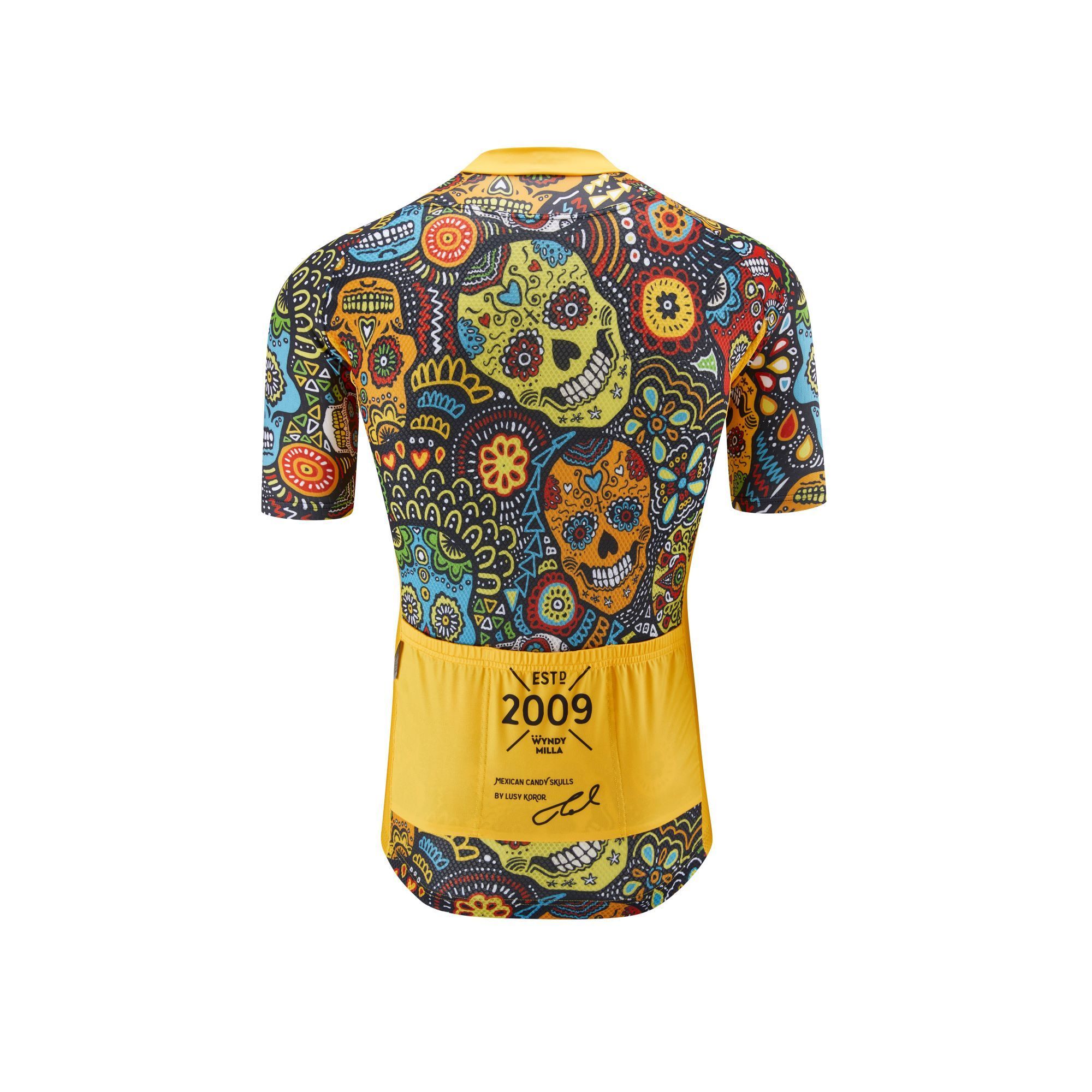 skull cycling jersey