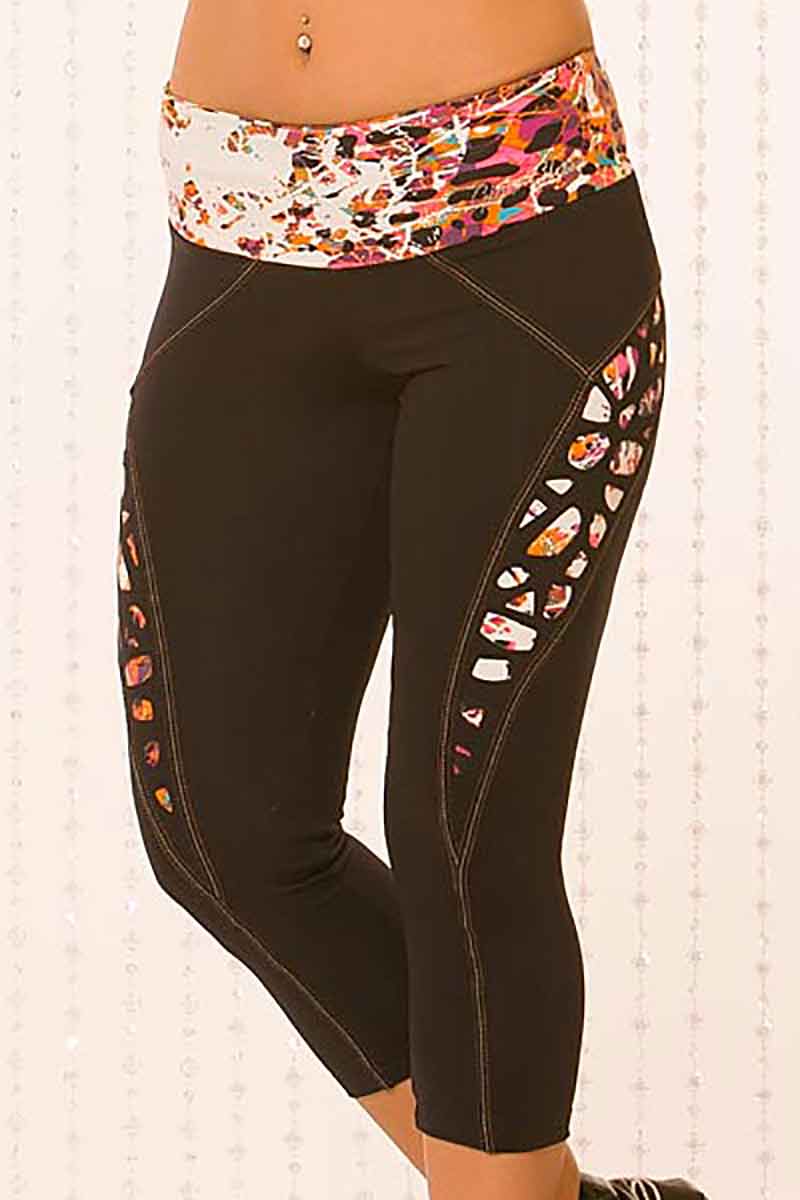 Alto Giro Heather Fold Over Yoga Pants – Body Brazil