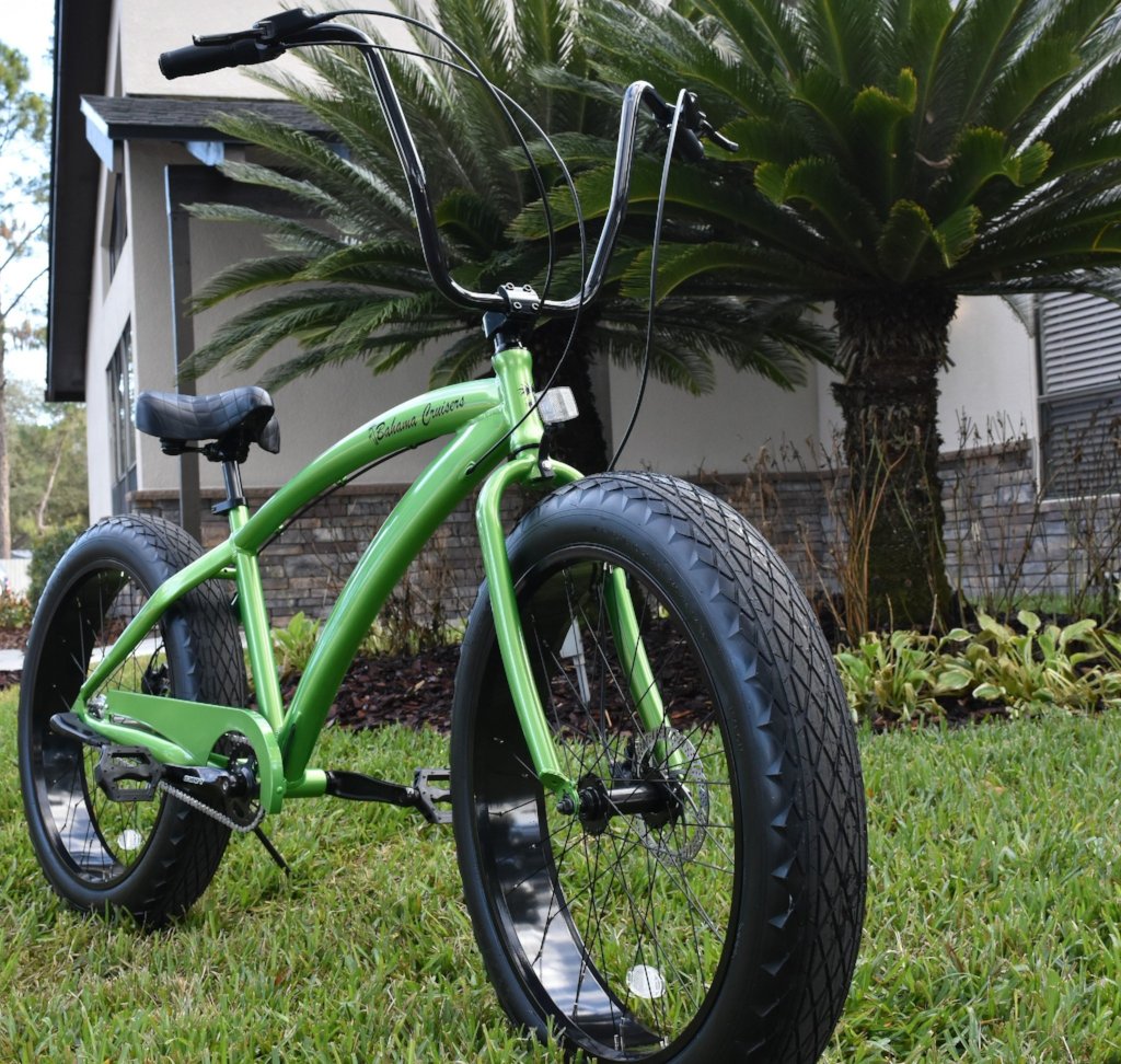 custom fat tire beach cruiser