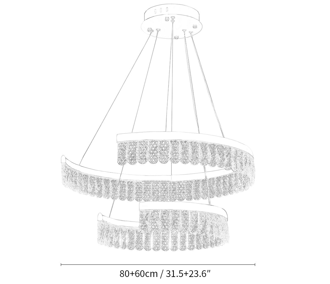 Fenchurch Crystal Chandelier