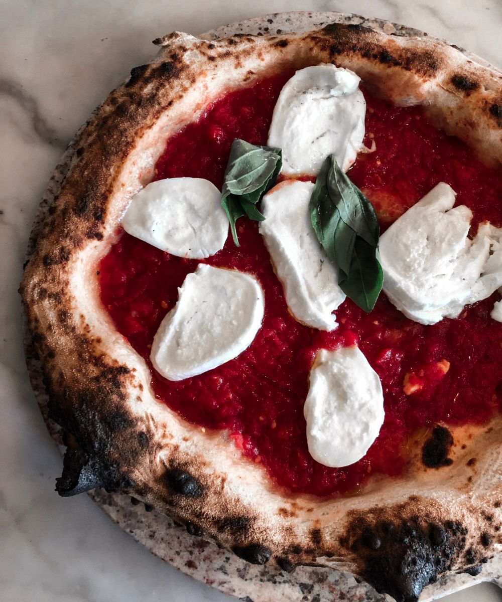 The traditional Neapolitan pizza recipe