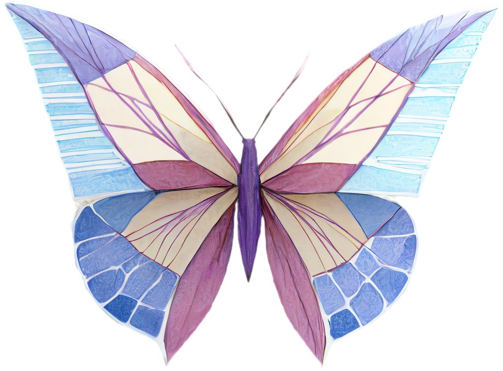 Image/Graphic: A pastel color Butterfly, Copyright © squul.com, All rights reserved.
