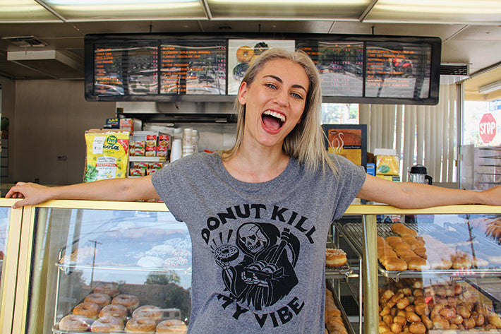Pyknic Donut Kill My Vibe Tshirt Modcloth Carbe Diem Tee