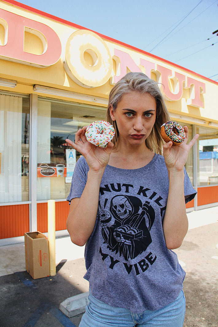 Pyknic Donut Kill My Vibe Tshirt Modcloth Carbe Diem Tee