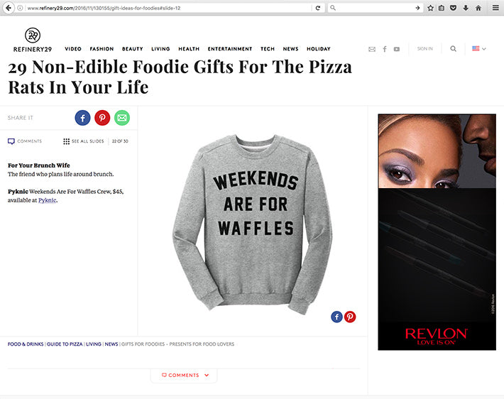 Refinery29 Christmas Gift Ideas for Food Lovers Pyknic