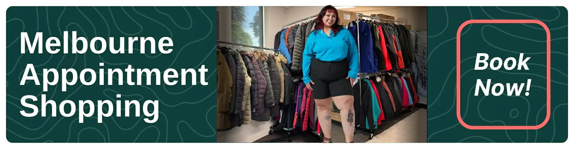 Melbourne Appointment Shopping for Plus Size Outdoor Clothing