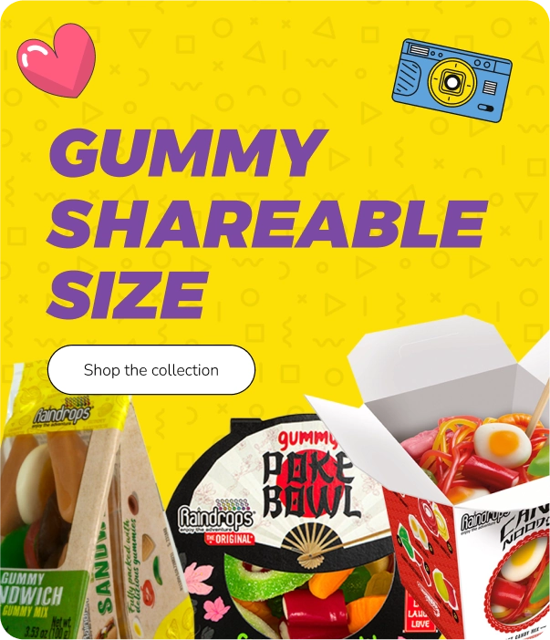 GUMMY SHAREABLE SIZE